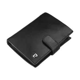   Pierre Cardin SAHARA TILAK03 331A čierna pánska peňaženka z hovädzej kože 10,5 x 12,7 x 2,8 cm