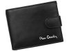 Pierre Cardin TILAK06 323A RFID fekete férfi bőr pénztárca 11 x 8.5 x 2 cm 