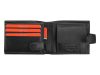 Pierre Cardin TILAK06 323A RFID fekete férfi bőr pénztárca 11 x 8.5 x 2 cm 