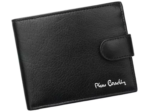Pánska kožená peňaženka Pierre Cardin TILAK06 324A RFID čierna 12 x 9,5 x 2,5 cm