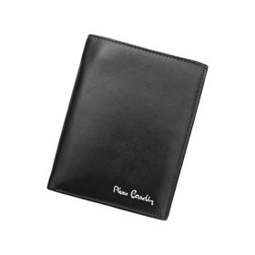   Pierre Cardin TILAK06 331 RFID čierna pánska kožená peňaženka 10 x 13 cm