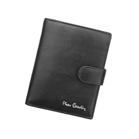    Pierre Cardin TILAK06 331A RFID čierna pánska peňaženka z hovädzej kože 10 x 13 x 2,5 cm