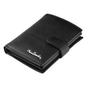    Pierre Cardin TILAK06 331A RFID čierna pánska peňaženka z hovädzej kože 10 x 13 x 2,5 cm