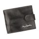  Pierre Cardin FOSSIL TILAK12 323A RFID šedá pánska peňaženka z hovädzej kože 11 x 8 x 2 cm