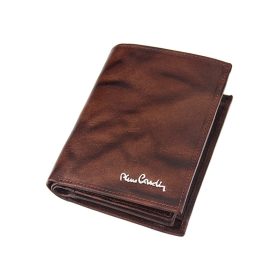    Pierre Cardin FOSSIL TILAK12 331 RFID šedá pánska kožená peňaženka 10,5 x 12,7 cm