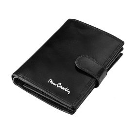    Pierre Cardin FOSSIL TILAK12 331A RFID šedá pánska kožená peňaženka 10,5 x 12,7 cm
