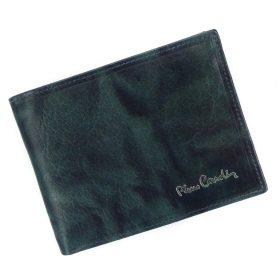    Pierre Cardin FOSSIL TILAK12 8805 RFID modrá pánska kožená peňaženka 12,5 x 9,5 cm