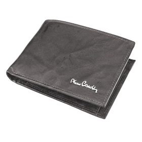    Pierre Cardin FOSSIL TILAK12 8805 RFID šedá pánska kožená peňaženka 12,5 x 9,5 cm