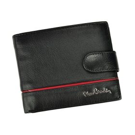    Pierre Cardin SAHARA TILAK15 324A čierna pánska kožená peňaženka 12,5 x 9,8 cm