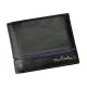  Pierre Cardin SAHARA TILAK15 325 čierna pánska kožená peňaženka 12 x 9,5 x 2,5 cm