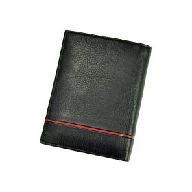    Pierre Cardin SAHARA TILAK15 331 čierna pánska peňaženka z hovädzej kože 9,7 x 13 x 2,8 cm