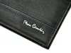  Pierre Cardin SAHARA TILAK15 8824 čierno-červená pánska peňaženka z hovädzej kože 11 x 9,5 x 2 cm