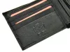  Pierre Cardin SAHARA TILAK15 8824 čierno-červená pánska peňaženka z hovädzej kože 11 x 9,5 x 2 cm