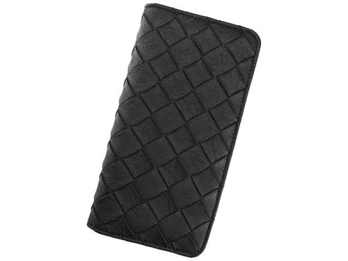 Dámska kožená peňaženka Jessica 258-22 čierna 10,5 x 21 x 3 cm