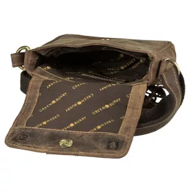  Dámska kožená malá kabelka cez rameno Greenburry