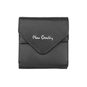    Pierre Cardin TILAK11 3004 čierna pánska kožená peňaženka 9 x 9 cm