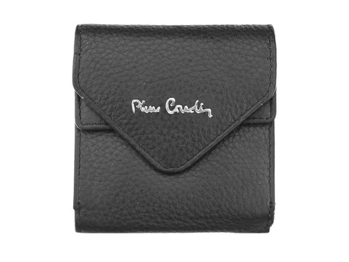  Pierre Cardin TILAK11 3004 čierna pánska kožená peňaženka 9 x 9 cm