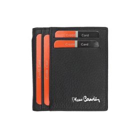    Pierre Cardin TILAK11 2990 čierna pánska aktovka z hovädzej kože 9 x 10 x 2 cm