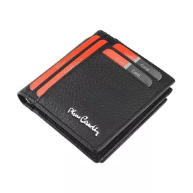    Pierre Cardin TILAK11 2990 čierna pánska aktovka z hovädzej kože 9 x 10 x 2 cm