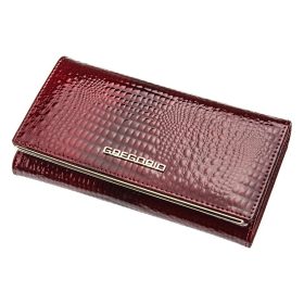    Gregorio SLL-114 červená dámska kožená peňaženka 17,5 x 9,5 x 3,3 cm