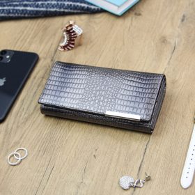    Dámska kožená peňaženka Gregorio GF107 šedá 16,5 x 9 x 3 cm