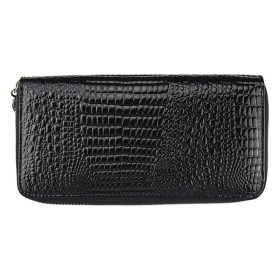    Gregorio GF111 šedá dámska kožená peňaženka 19 x 9,5 x 3,5 cm