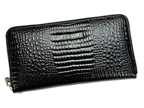  Dámska kožená peňaženka Gregorio GF119 čierna 20 x 10,5 x 2,8 cm