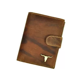    Wild RM-06L-BAW BUFFALO hnedá pánska kožená peňaženka 10 x 12,5 x 2,3 cm