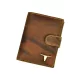  Wild RM-06L-BAW BUFFALO hnedá pánska kožená peňaženka 10 x 12,5 x 2,3 cm