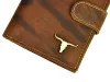  Wild RM-06L-BAW BUFFALO hnedá pánska kožená peňaženka 10 x 12,5 x 2,3 cm