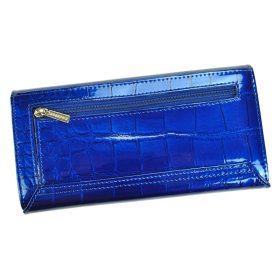    Gregorio BC-102 šedá dámska kožená peňaženka 18,5 x 9,5 x 3,5 cm