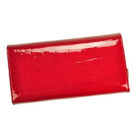    Gregorio BC-106 červená dámska kožená peňaženka 19 x 10 x 3,3 cm