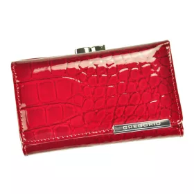    Gregorio BC-108 červená dámska kožená peňaženka 14,5 x 8,7 x 3 cm