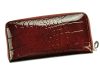  Gregorio BC-111 červená dámska kožená peňaženka 19 x 9,5 x 3 cm
