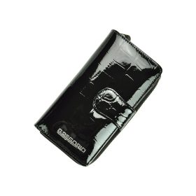   Gregorio BC-116 čierna dámska kožená peňaženka 9,5 x 17 x 3,3 cm