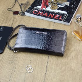    Gregorio BC-119 sivá dámska kožená peňaženka 19,5 x 10,5 x 2,5 cm