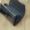 Gregorio ZLF-100 szürke női marhabőr pénztárca 18.5 x 9.5 x 3.5 cm