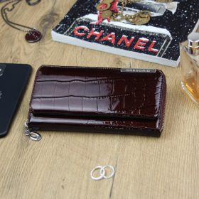    Gregorio BC-111 bordová dámska kožená peňaženka 19 x 9,5 x 3 cm