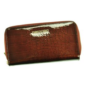    Gregorio BC-118 hnedá dámska kožená peňaženka 20 x 11 x 4 cm