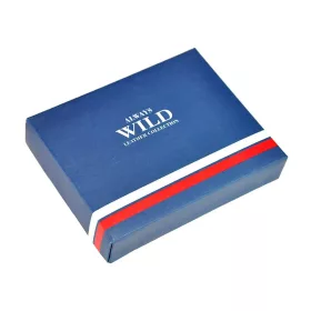    Pánska kožená peňaženka Wild N4-GV RFID čierna 9,7 x 13 x 2 cm