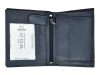  Pánska kožená peňaženka Wild N4-GV RFID čierna 9,7 x 13 x 2 cm