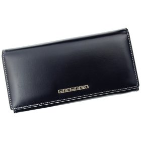    Dámska kožená peňaženka Gregorio N100 modrá 18,5 x 9,5 x 3,5 cm