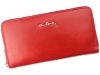 Pierre Cardin 01 LINE 118 piros női bőr pénztárca 20 x 11 x 4 cm 