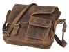  Pánska kožená veľká bočná taška Greenburry