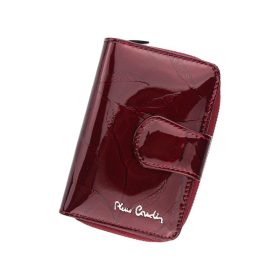    Pierre Cardin 02 LEAF 115 čierna dámska kožená peňaženka 9,5 x 13 cm