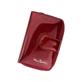    Pierre Cardin 02 LEAF 115 červená dámska kožená peňaženka 9,5 x 13 cm
