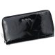  Pierre Cardin 02 LEAF 118 čierna dámska kožená peňaženka 20 x 11 cm