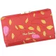  Pierre Cardin 04 PLANT 108 červená dámska kožená peňaženka 14,5 x 8,5 cm