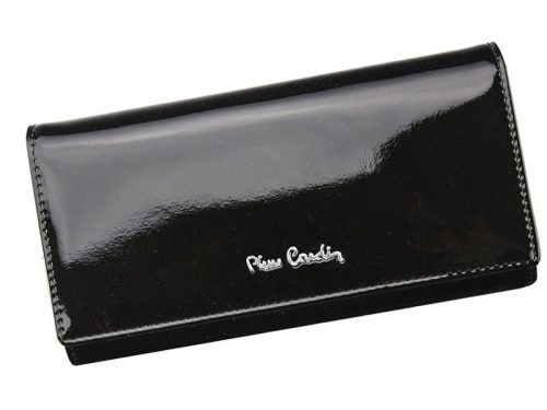  Pierre Cardin 05 LINE 114 čierna dámska kožená peňaženka 17,5 x 9,5 cm