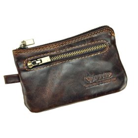    Puzdro na dokumenty Wild Things Only 5520 z hnedej hovädzej kože 12,5 x 8 x 1 cm